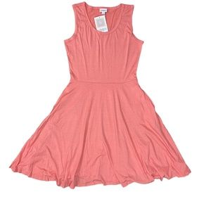 LuLaRoe Nicki Sleeveless A-Line Dress